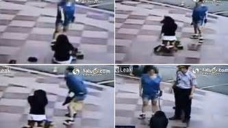 disturbing video shows chinese mother whipping her daughter in public