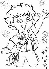 Diego Coloring Pages San Go Getcolorings Netart sketch template