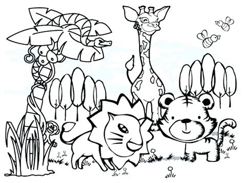 view rainforest realistic jungle animals coloring pages gif colorist