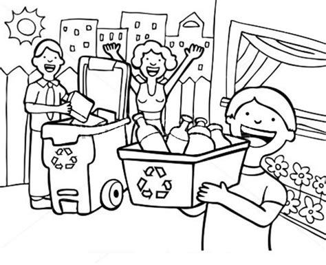 family learn    recycling coloring page coloring sky