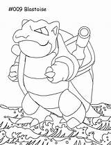 Blastoise Coloring Pages Pokemon Printable Collection sketch template