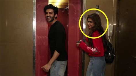 kartik aaryan spotted   rumoured girlfriend dimple sharma    date youtube