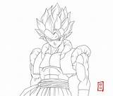 Gogeta Ssj4 Goku Lineart Saiyan Appears Getdrawings Ss4 Ssj3 Ssj sketch template