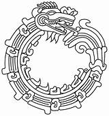 Ouroboros Coloring Tattoo Maya Tattoos Mayan Designlooter Drawings Milky Theme Way Libra Masonic Awesome Cool Body 54kb 635px Aztec Samaritan sketch template