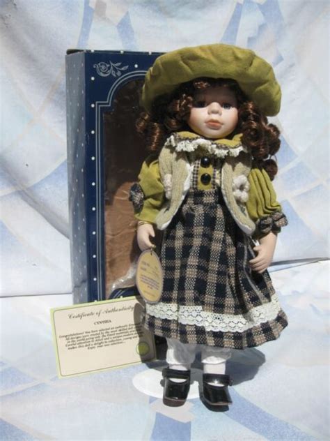 Emerald Collection Cynthia Hand Painted Porcelain Doll Ebay