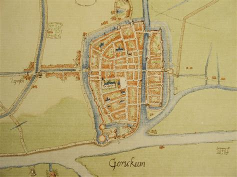 historische stadsplattegrond van gorinchem   erfgoedhuis zuid holland