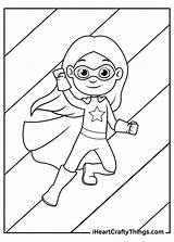 Superhero Super Iheartcraftythings sketch template