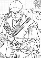 Assassin Coloring Pages sketch template