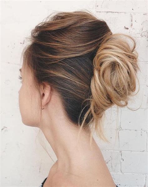 cool french roll hairstyle