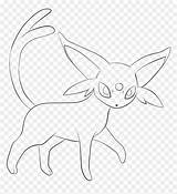 Eevee Coloring Pages Evolutions Pokemon Espeon Vhv sketch template