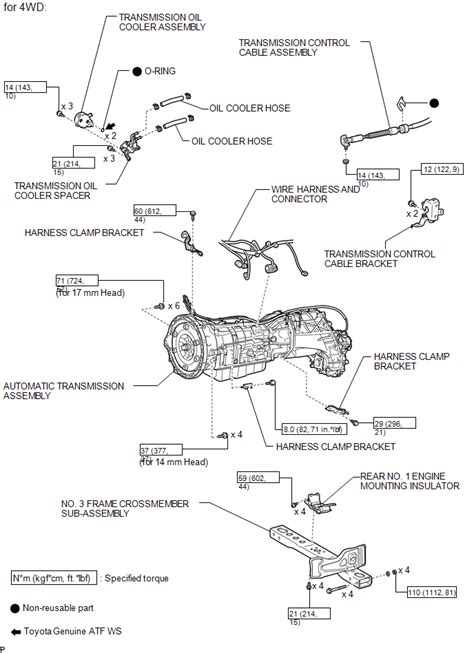 toyota tundra service manual components engine assembly
