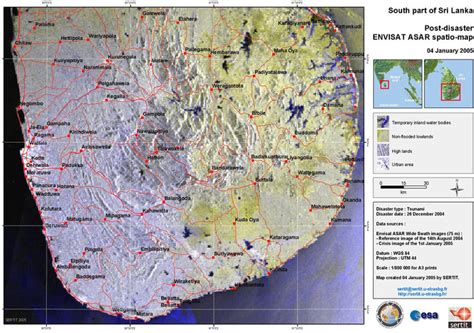 Space In Images 2005 01 Post Disaster Satellite Map