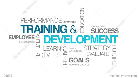 training development stock animation