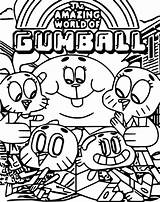 Gumball Wecoloringpage Watterson Familyfriendlywork Colouring sketch template