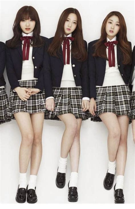 Sexy Koreanische Highschool Mädchen Hoher Kalifornien