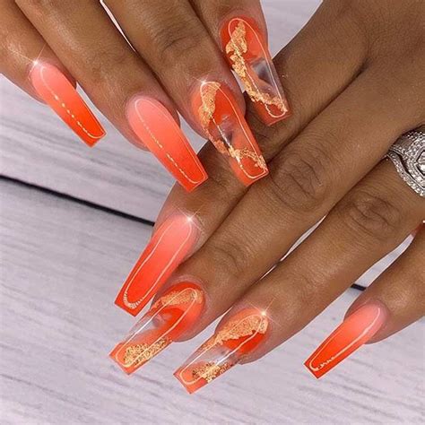 21 Neon Orange Nails And Ideas For Summer Page 2 Of 2 Stayglam