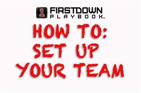 set  firstdown playbook