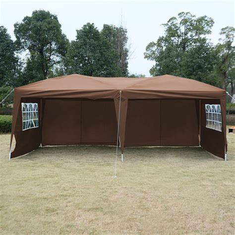 ez pop  tent gazebo wedding party folding canopy carry bag cross bar tents camping