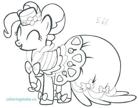 pony coloring pages pinkie pie  getcoloringscom