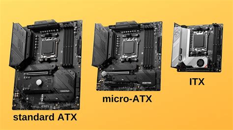 atx  micro atx  itx  motherboard size