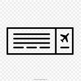 Ticket Coloring Drawing Airline Airplane Book Pages Air Template Favpng sketch template