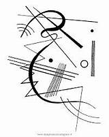 Kandinsky Misti Quadri Wassily Famosi Quadro Bauhaus Homecolor Condividi sketch template