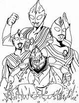 Ultraman Coloring Pages Colouring Zero Drawing Printable Getdrawings Getcolorings Color Book Template sketch template