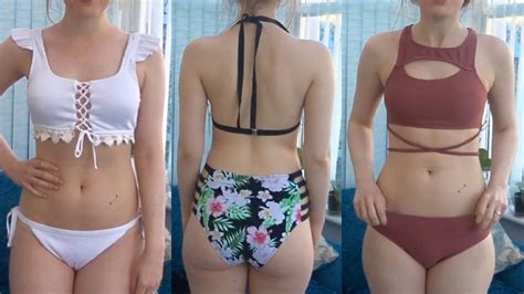 Cupshe Sexy Swimsuit Try On Haul Thetarative Youtube