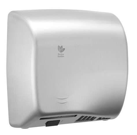 Dryflow Ecolim Stainless Steel Hand Dryer Dfes02bs Eco Friendly