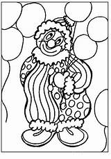 Clown Coloring Clowns Pages Kids Animated Circus Fun Coloringpage Coloringpages1001 sketch template