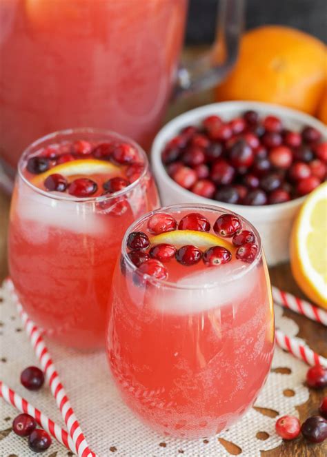 cranberry holiday punch recipes  alcohol dandk organizer