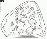 Rupestri Pitture Caccia Grotte Preistoria Archeologie Preistorici Rupestre Stampare Preistorica Kleurplaat Disegnicolorare sketch template