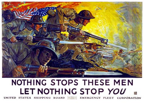 Nothing Stops These Men Let Nothing Stop You Painting By Vintage Treasure