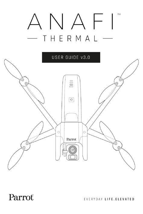 parrot anafi thermal user manual   manualslib