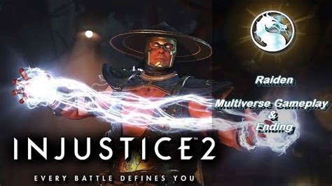 Injustice 2 Raiden Multiverse Gameplay And Ending Hd Free Step Dodge