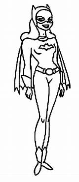 Catwoman Whip sketch template