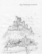 Burg Staufenberg sketch template