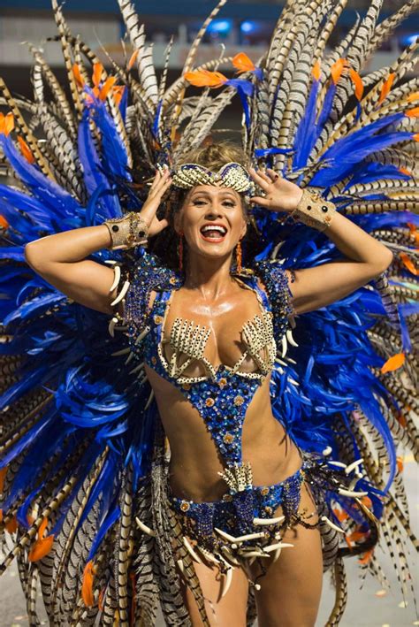 2015 Brazilian Carnival Thousands Gather For The Annual Brazilian