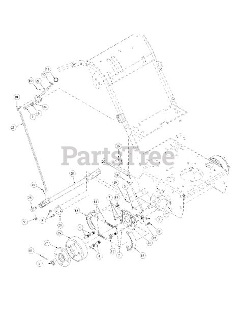 mtd   mtd pro walk  mower hydro brake assembly parts lookup  diagrams partstree
