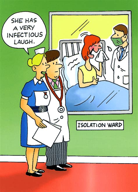 Funny Get Well Soon Card Infectious Laugh Comedy Card