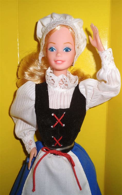 1982 swedish barbie 6 swedish barbie doll wears a tradi… flickr