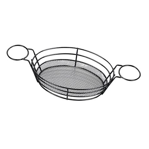 evalue stainless steel french fries serving basket  fries chips fish chicken amazonin home