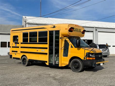 chevy bluebird mini school bus buses  sale