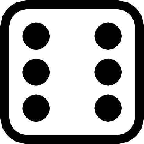 dice numbers clipart