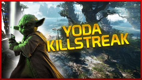Star Wars Battlefront 2 Yoda Kill Streak Youtube