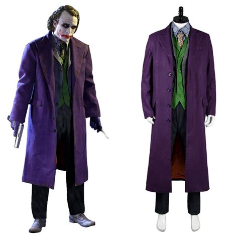 Batman The Dark Knight Joker Costume Batman Joker Suit