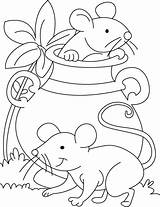 Coloring Mouse Pages Hide Seek Sheet Baby Mice Kids Color Rodent Printable Cutest Pet Children Colouring Sheets Playing Info Cute sketch template