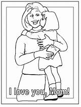 Maman Mothers Personnages Muttertag Fathers Ko sketch template