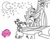 Pony Little Luna Coloring Princess Pages Celestia Coloringcrew sketch template