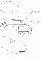 Helicopter Drawing Line Coloring Getdrawings sketch template